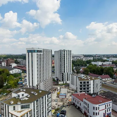 Mogilska Tower Apartments Near Tauron Arena By Inpoint - Free Underground Parking Cracovia Exterior foto