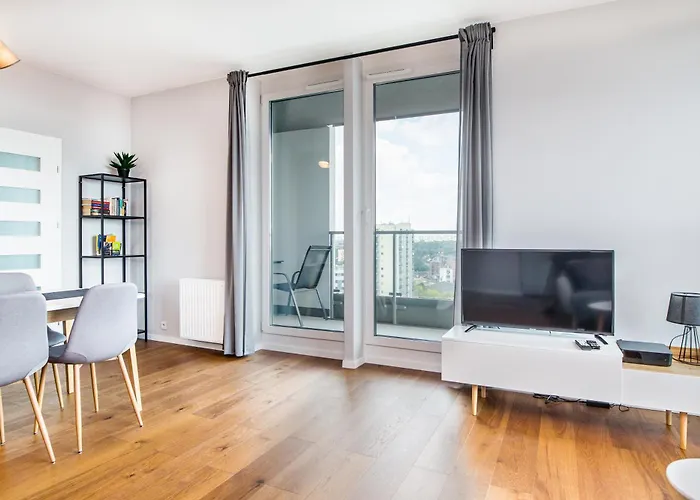 Mogilska Tower Apartments Near Tauron Arena By Inpoint - Free Underground Parking