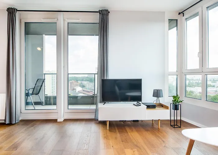 Mogilska Tower Apartments Near Tauron Arena By Inpoint - Free Underground Parking